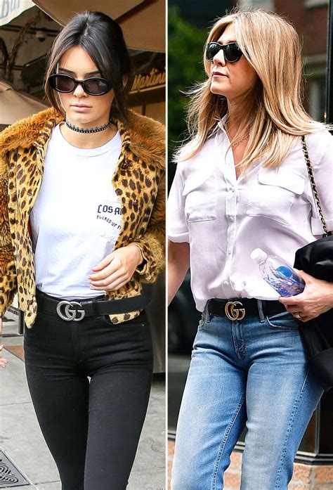 gucci belt w dress|celebrities wearing gucci belt.